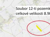 Prodej - pozemek, zemědělská půda, 8 900 m²