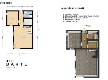 komplet.jpg | Pronájem bytu, 2+kk, 75 m²