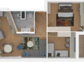Pronájem bytu, 3+1, 66 m²