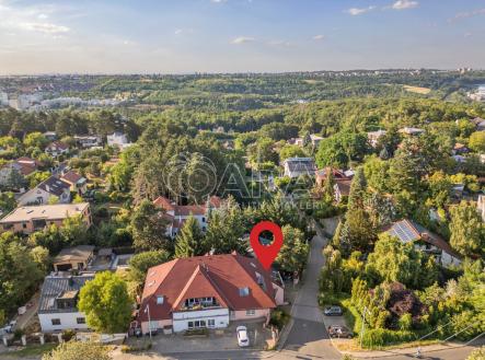 Pohled shora 2 | Prodej bytu, 3+kk, 108 m²