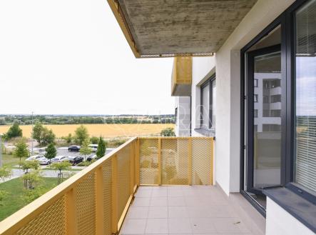 balkon | Pronájem bytu, 2+kk, 58 m²
