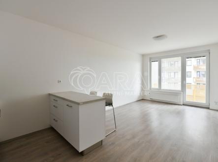 kuchyně s obývacím pokojem | Pronájem bytu, 2+kk, 58 m²