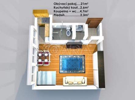 20231005034707-196.jpg | Pronájem bytu, 1+kk, 32 m²