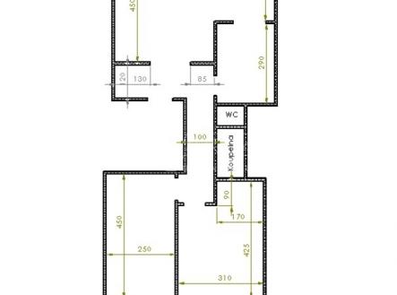 pudorys.jpg | Prodej bytu, 3+1, 73 m²