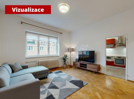 pisecka-14-vinohrady.png | Pronájem bytu, 2+1, 56 m²