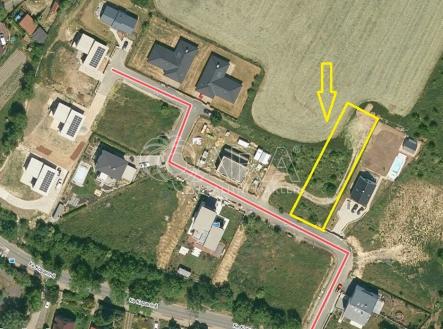 půdorys pozemku | Prodej - pozemek pro bydlení, 1 237 m²