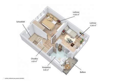 pudorys-3d-1.patro-brezin.jpg | Prodej - dům/vila, 109 m²
