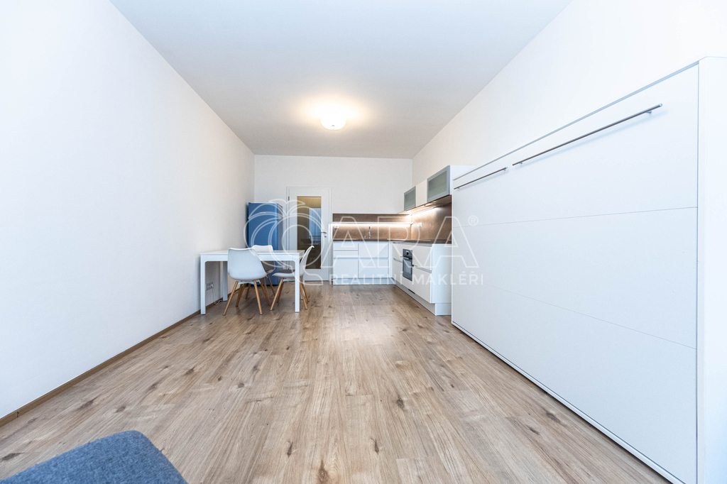 Obývací pokoj s kuchyňským koutem