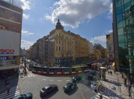 Výhled z oken | Pronájem - kanceláře, 170 m²