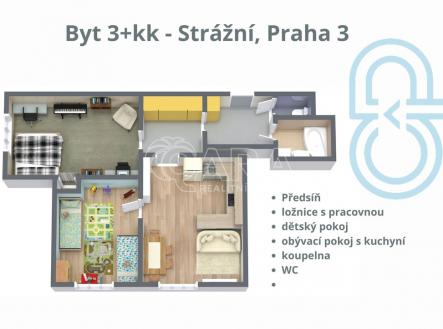 1.jpg | Prodej bytu, 3+kk, 72 m²