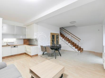 obývací pokoj | Pronájem bytu, 4+kk, 116 m²