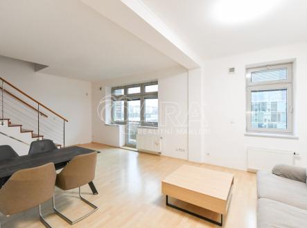 obývací pokoj | Pronájem bytu, 4+kk, 116 m²