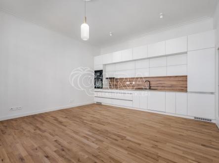 Obývací pokoj + kk | Pronájem bytu, 2+kk, 58 m²