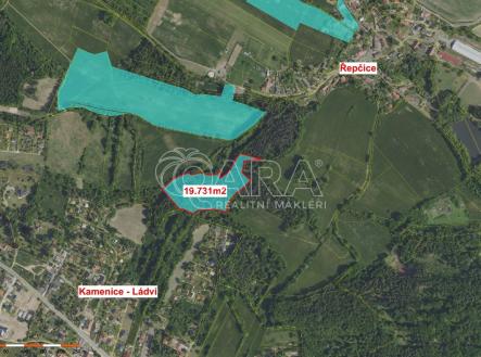 fotomapa-s-popisem.jpg | Prodej - pozemek, les, 19 731 m²