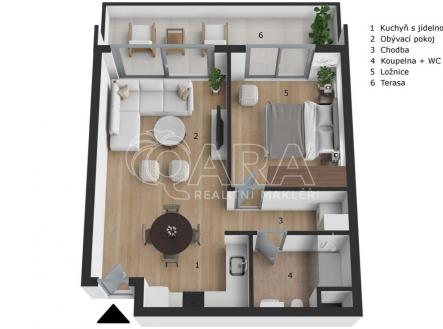 fotografie | Prodej bytu, 2+kk, 73 m²
