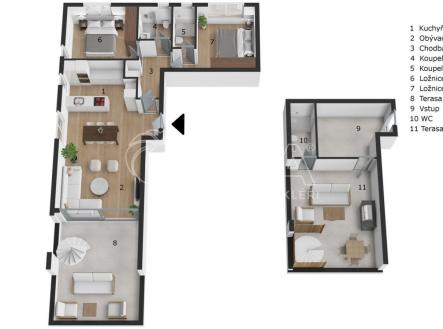 fotografie | Prodej bytu, 3+kk, 156 m²
