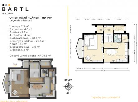 pudorysy-komplet-1np.jpg | Pronájem - dům/vila, 200 m²