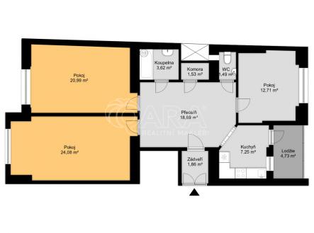 6653-pobrezni.jpg | Prodej bytu, 4+kk, 99 m²