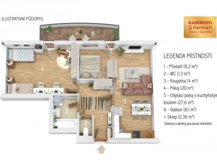 fotografie | Prodej bytu, 2+kk, 71 m²