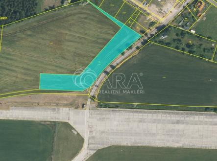 kat.map.jpg | Prodej - pozemek, zemědělská půda, 4 953 m²