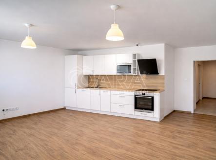 Vizualizace plánované kuchyňské linky | Pronájem bytu, 2+kk, 56 m²