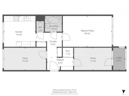 fotografie | Prodej bytu, 3+1, 80 m²