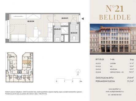 5.03.jpg | Prodej bytu, 1+kk, 31,2 m²
