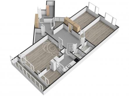 qara.cz | Pronájem bytu, 3+1, 100,7 m²