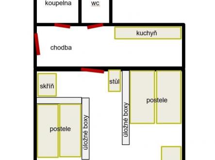 fotografie | Pronájem bytu, 1+1, 40 m²