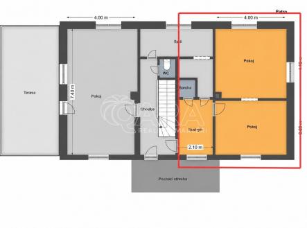 Kosoř_levá plánek 3.jpg | Prodej - dům/vila, 170 m²