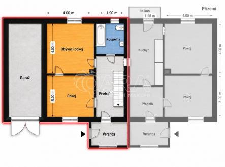 Kosoř_pravá plánek 1.jpg | Prodej - dům/vila, 225 m²