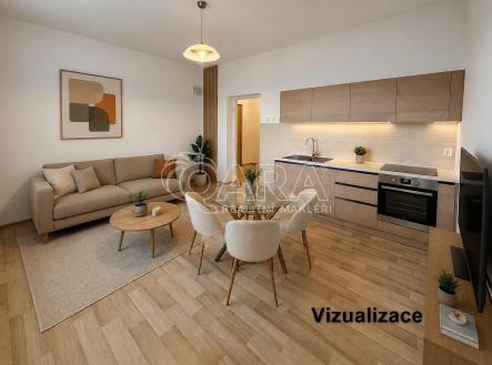 Vizualizace.jpeg | Prodej bytu, 1+kk, 29 m²
