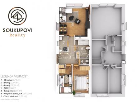 3D-layout-A logo.jpg | Prodej - dům/vila, 68 m²
