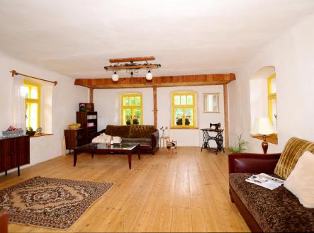 interiér velkého pokoje | Prodej - dům/vila, 104 m²