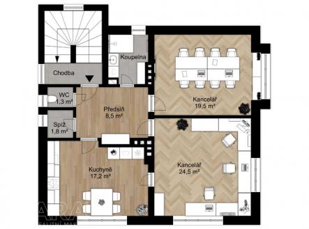 7108-K dubinam Kanceláře.jpg | Pronájem - kanceláře, 80 m²