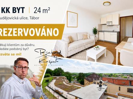 web rezervace.jpg | Prodej bytu, 1+kk, 27 m²