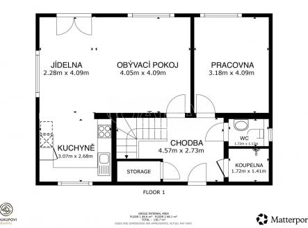 Půdorys 1.NP.jpg | Prodej - dům/vila, 132 m²