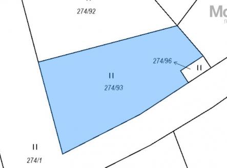 katastr 2.jpg | Prodej - pozemek pro bydlení, 1 126 m²