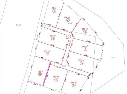 rozparcelování.jpg | Prodej - pozemek, zahrada, 341 m²