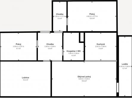 2.jpg | Prodej bytu, 4+1, 79 m²