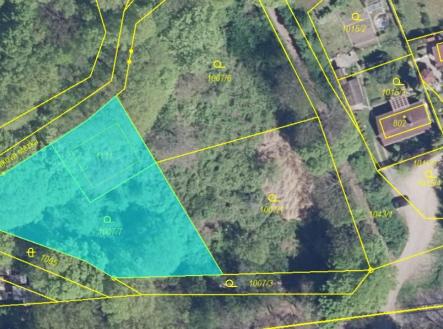 katastr foto.jpg | Prodej - pozemek pro bydlení, 1 286 m²