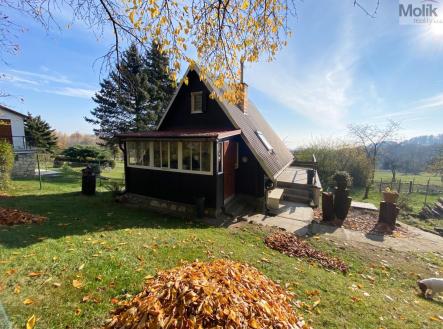 Pohled na chatu | Prodej - chata/rekreační objekt, 80 m²