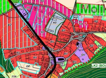 územní plán.jpg | Prodej - pozemek pro bydlení, 776 m²