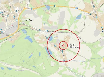 mapa_louka u litvinova.jpg | Prodej - malý objekt/garáž