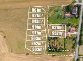 Prodej - pozemek pro bydlení, 921 m²