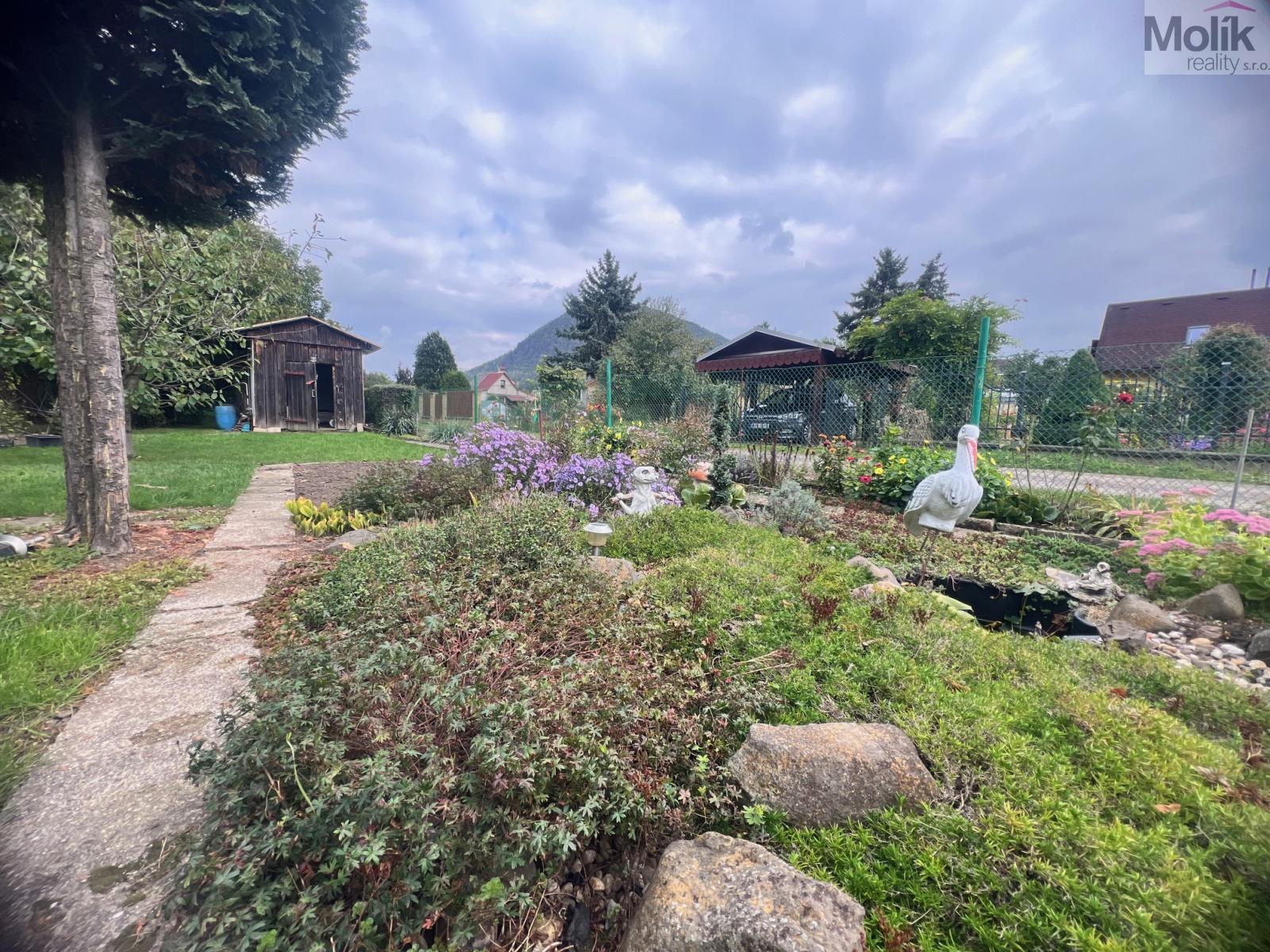 Okrasná část zahrady