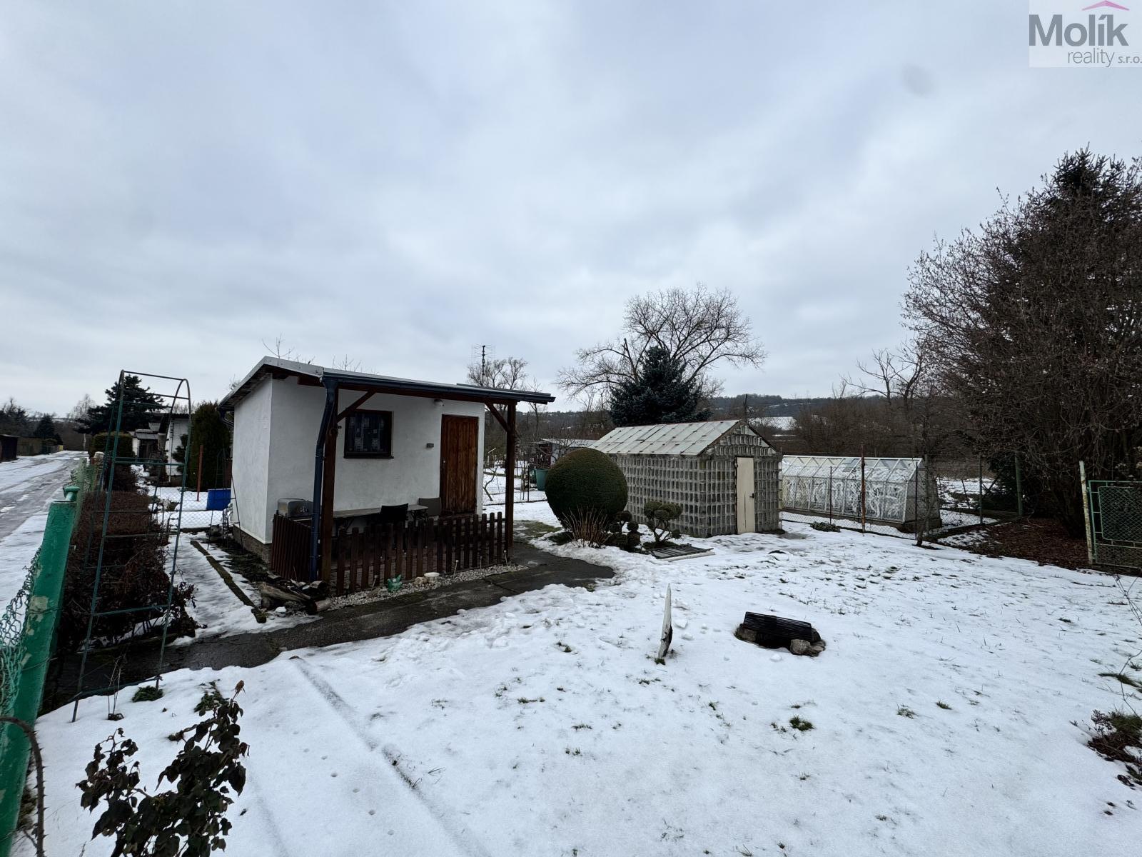 zasažená chatička