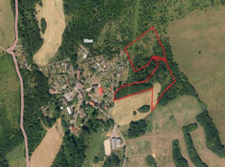 mapkaa.jpg | Prodej - pozemek, zemědělská půda, 25 190 m²