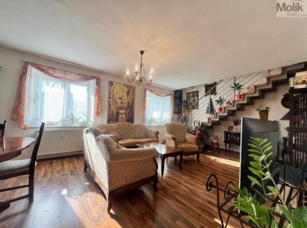 Obývací pokoj | Prodej bytu, 3+kk, 107,2 m²