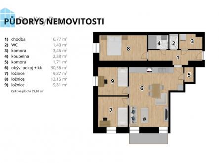 1.jpg | Prodej bytu, 4+kk, 89 m²